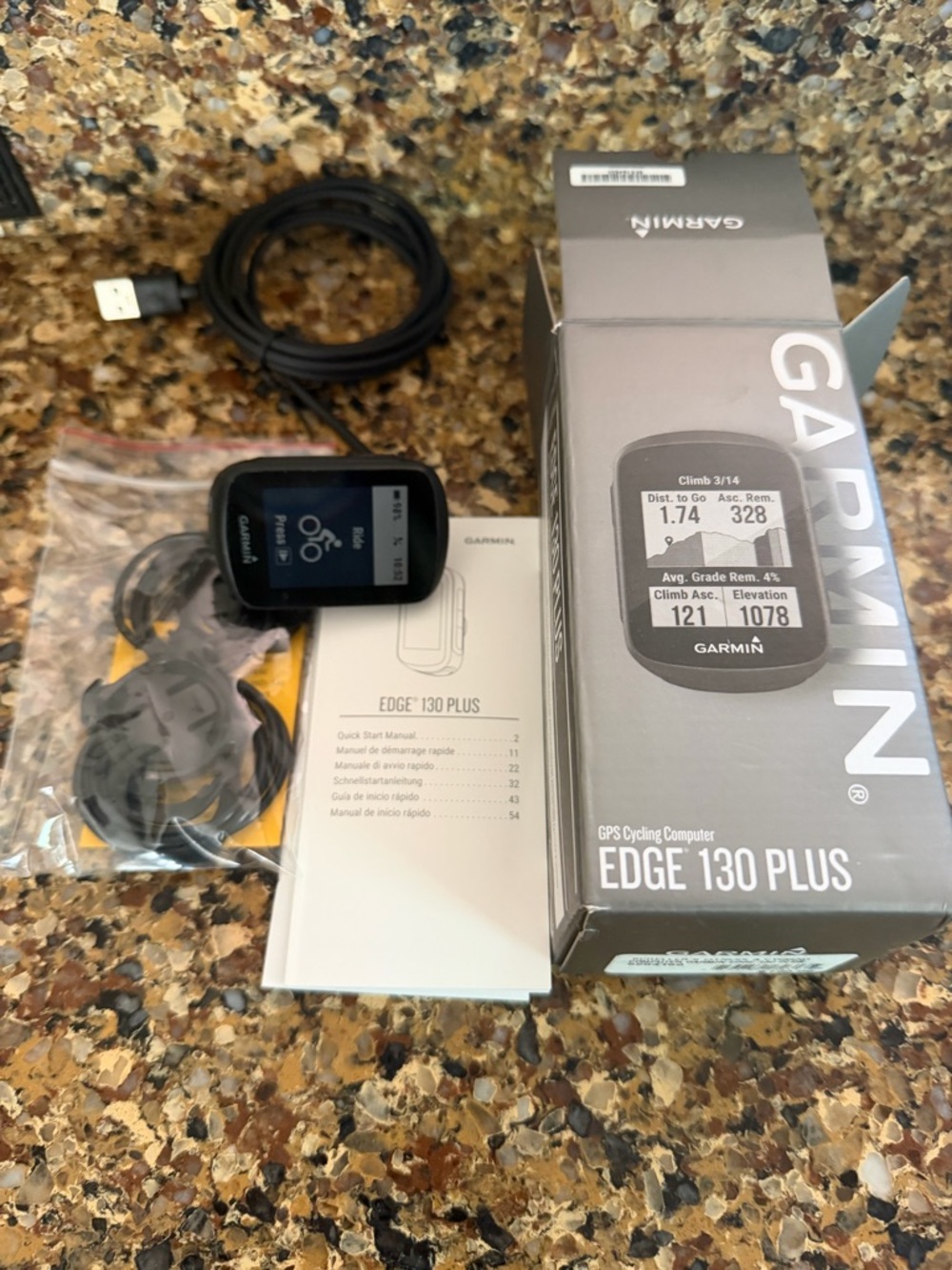 Garmin Edge 130 Plus GPS Cycling Computer - Black